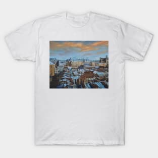 Rooftops of Paris. T-Shirt